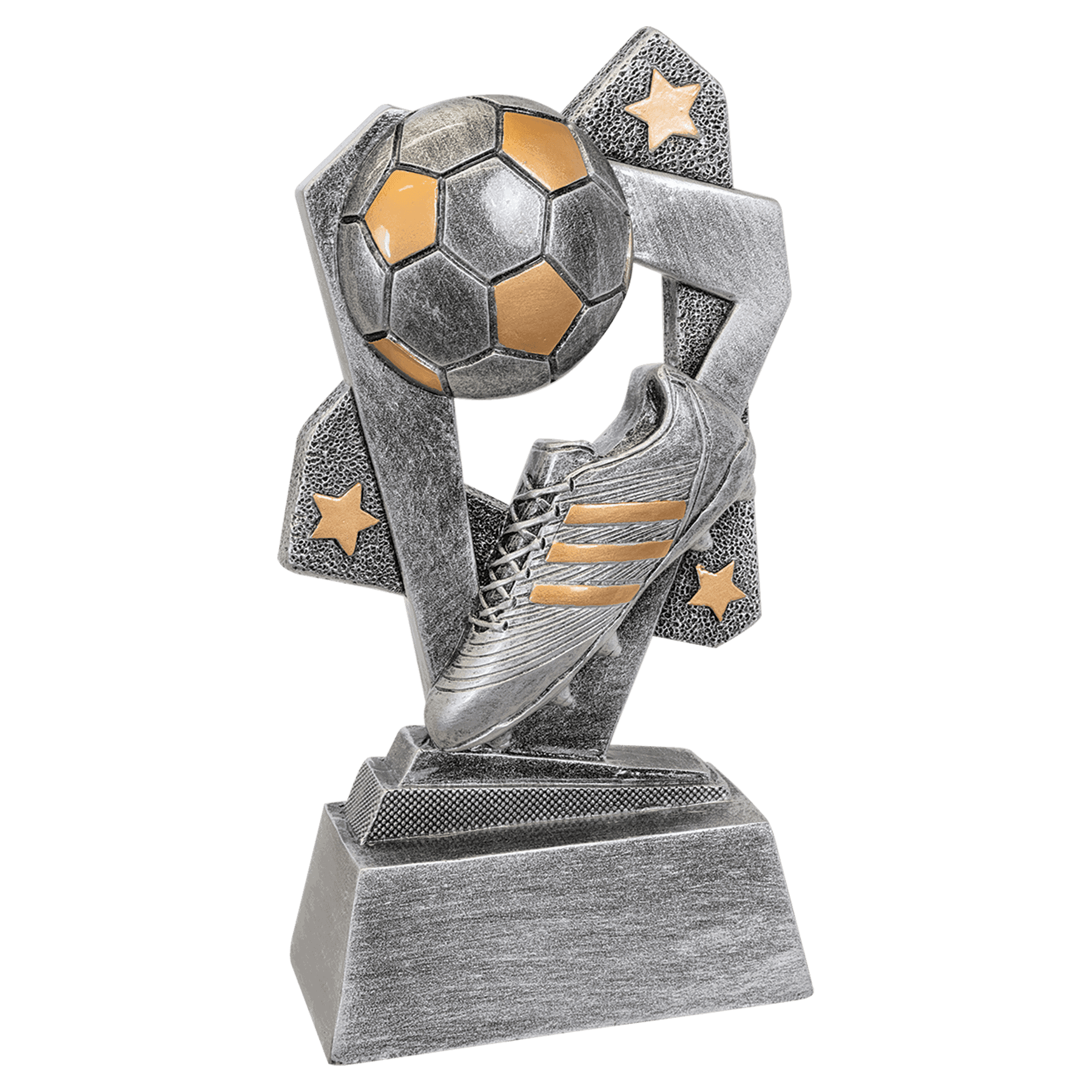6 1/2" Soccer Triumph Resin