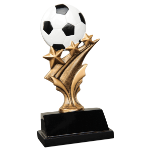 5 1/2" Soccer Tri Star Resin