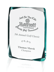 Acrylic Award- Jade Tone Imperial