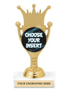 Inert Trophy - Classic Crown Shape