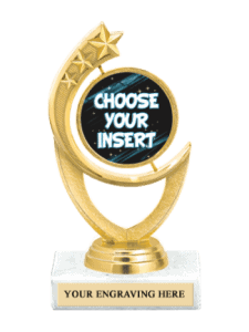 Comet Spinner Insert Trophy