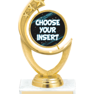 Comet Spinner Insert Trophy