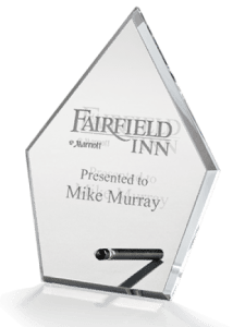Economy Diamond Acrylic Award