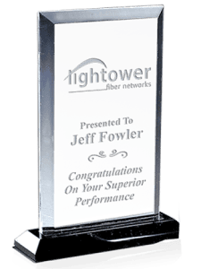 Acrylic Billboard Skyline Achievement Award