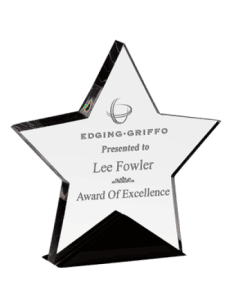 Crest Star Acrylic Award - 7”