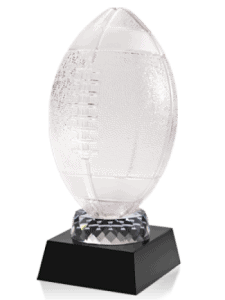Crystal Award Football Crystal - 11”