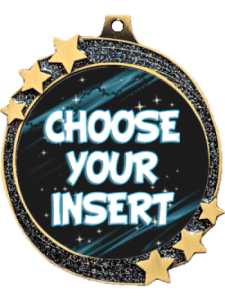 Shooting Stars Insert Medal