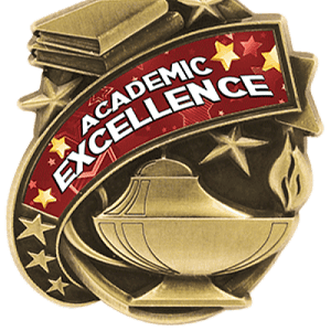 44 Kudos Academic Medals
