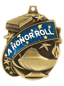 Medal - Academic Kudos - 44mm (44LLAHR)