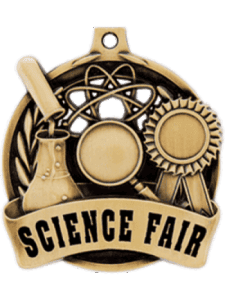 Medal - Scholastic Achievement - Crown Trophy (49LLR)