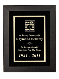Classic Black 11x14 Framed Plaque