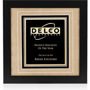 Frame Plaque
