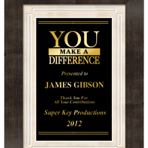 Frame Plaque