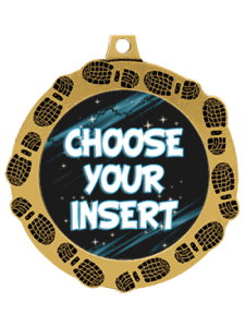 76BKR Footprintz Medal