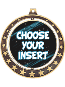 Medal Starburst Spin Insert with Rotating Center