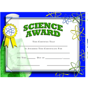 Certificates