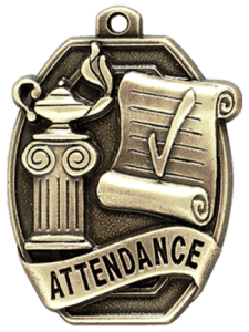 Medal - Scholastic - Attendance
