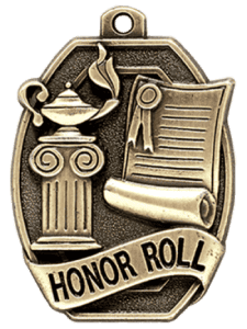 Medal - Scholastic - Honor Roll
