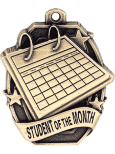 Medal - Scholastic - Student of the Month