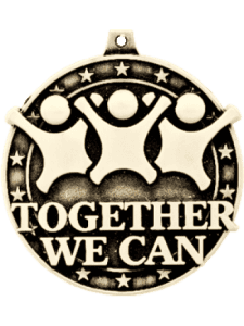 Medal - 3D Diecast - Together We Can
