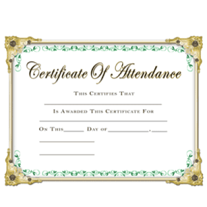 Certificates