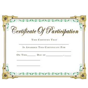 Certificates