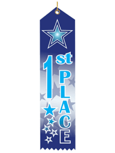 1st Place Ribbon (Pack of 25)