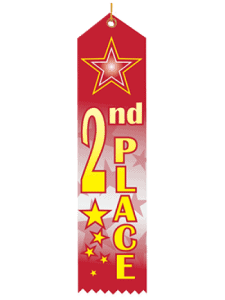 2nd Place Ribbon (Pack of 25)