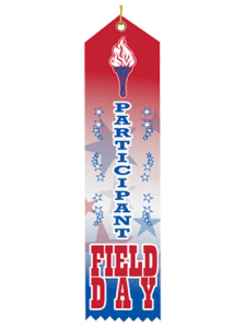 Field Day Participant Ribbon (Pack of 25)