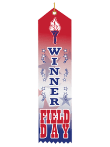 Field Day Winner Ribbon (Pack of 25)