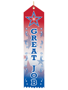 Great Job Ribbon (Pack of 25)