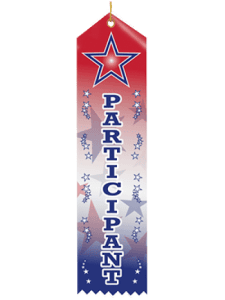 Science Fair Beaker - 1st Place Ribbon (Pack of 25)