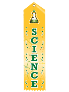 Science Ribbon with Beaker (Pack of 25)