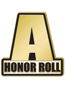 Pin - Honor Roll Scholastic Award