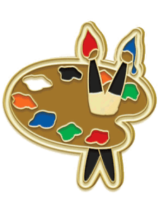 Art Lapel Pin