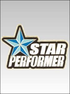 Star Performer Pin