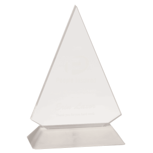Small Triangle Acrylic with Base