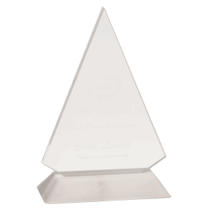 Large Triangle Acrylic with Base
