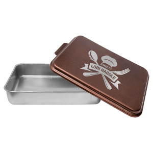 9" x 13" Aluminum Cake Pan with Copper Lid