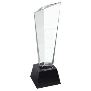 10" Crystal 3D Rising Peak