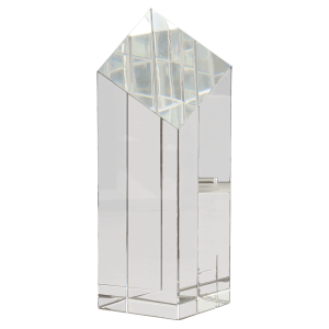 7" Crystal Diamond Top Pillar