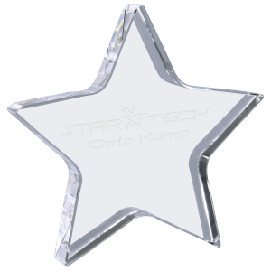 5" x 5" Crystal Star