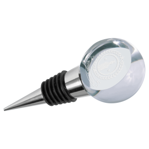 3 7/8" Crystal Wine Stopper
