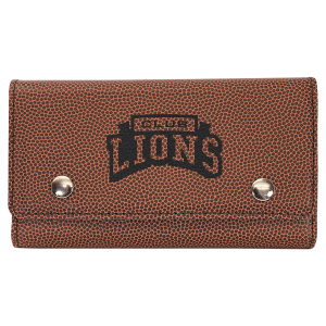 Football Laserable Leatherette Card & Dice Set