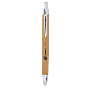 Bamboo Laserable Leatherette Pen