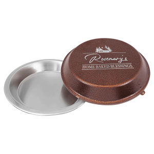 9" Aluminum Pie Pan with Copper Lid