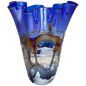 14" Art Glass Vase