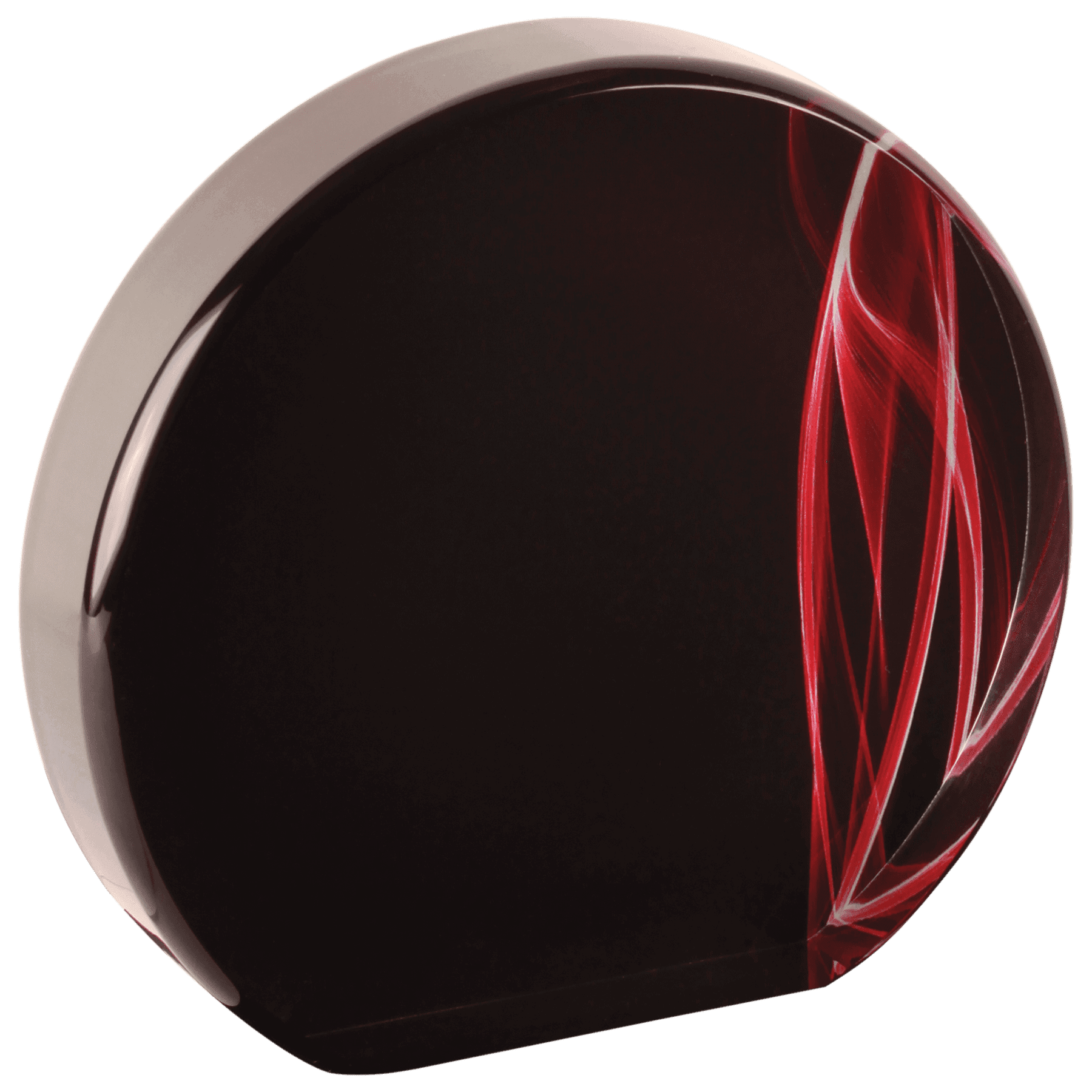 6" Round Vapor Acrylic