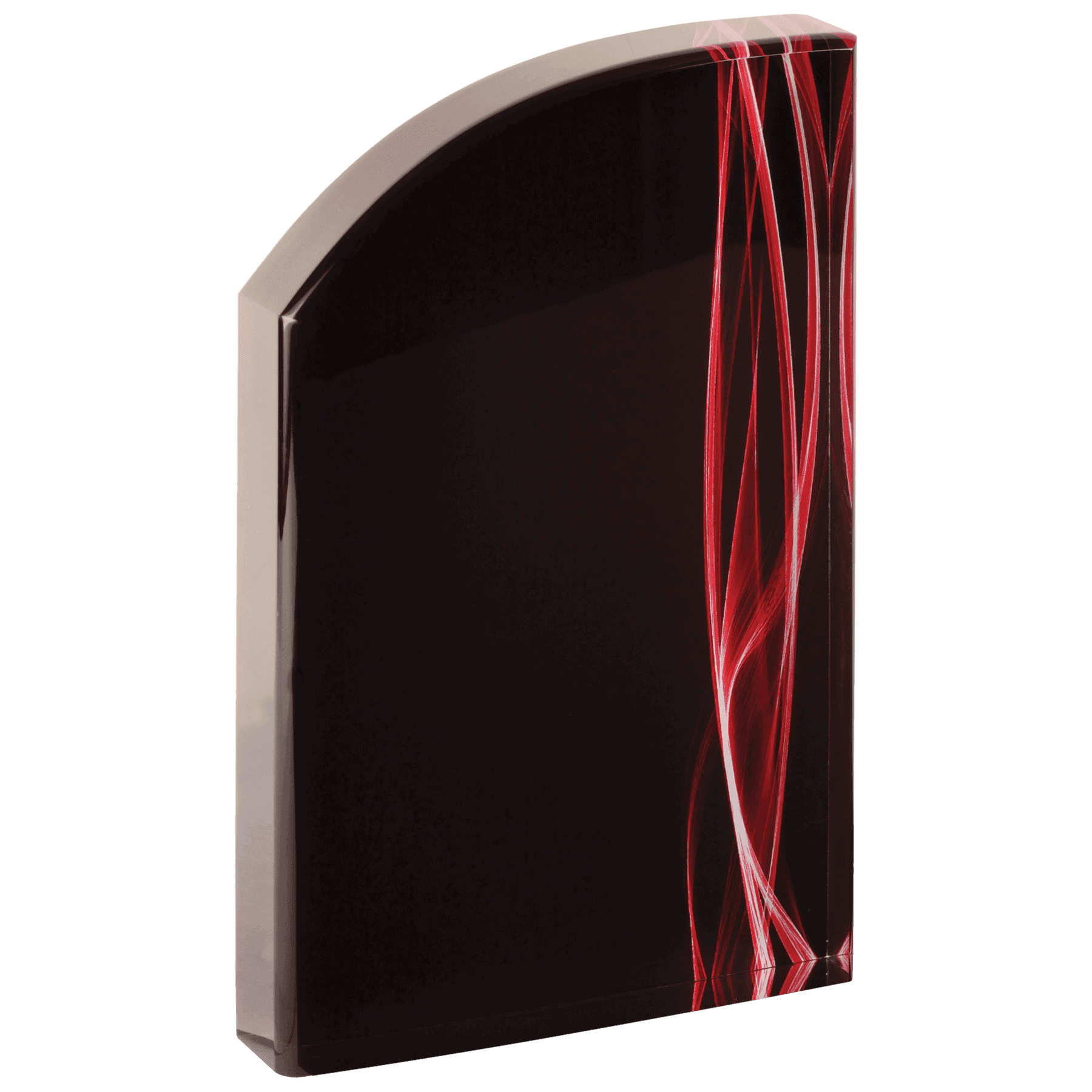 8" Wave Vapor Acrylic